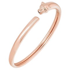 Cartier Rose Gold Panthere De Cartier Bracelet Size 16 B6067316