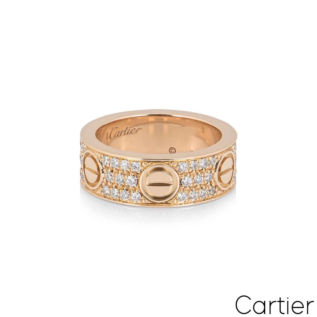 cartier ring diamond