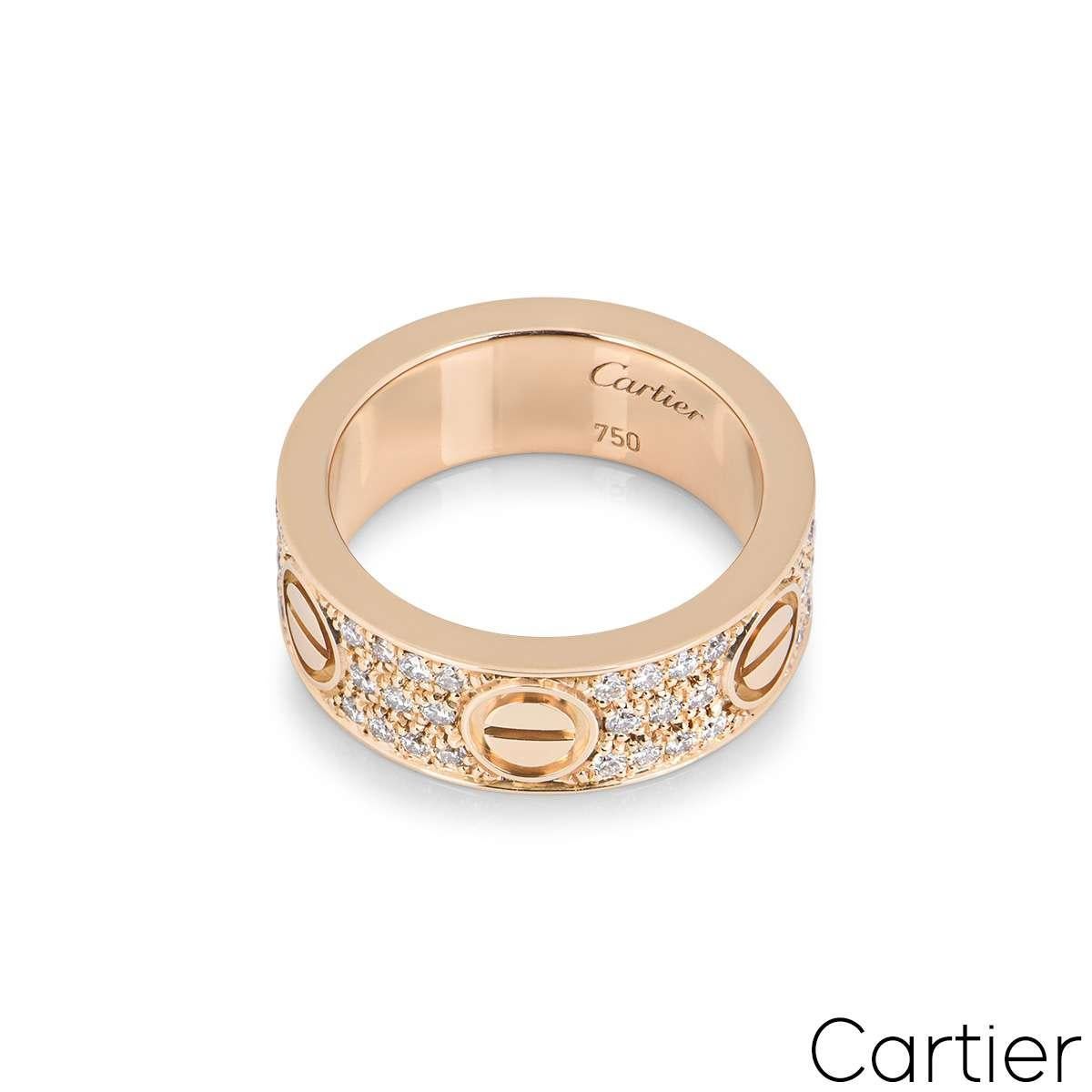 cartier diamond ring