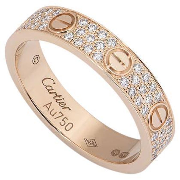 Louis Vuitton - Eternity Wedding Band White Gold and Diamonds - Silver - Unisex - Size: 47 - Luxury