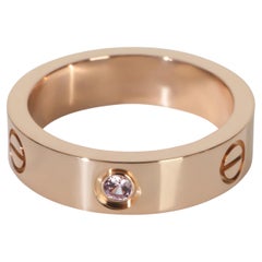 Cartier Rose Gold Sapphire Love Ring