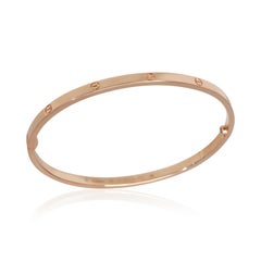 Cartier or rose  Bracelet d'amour petit modèle