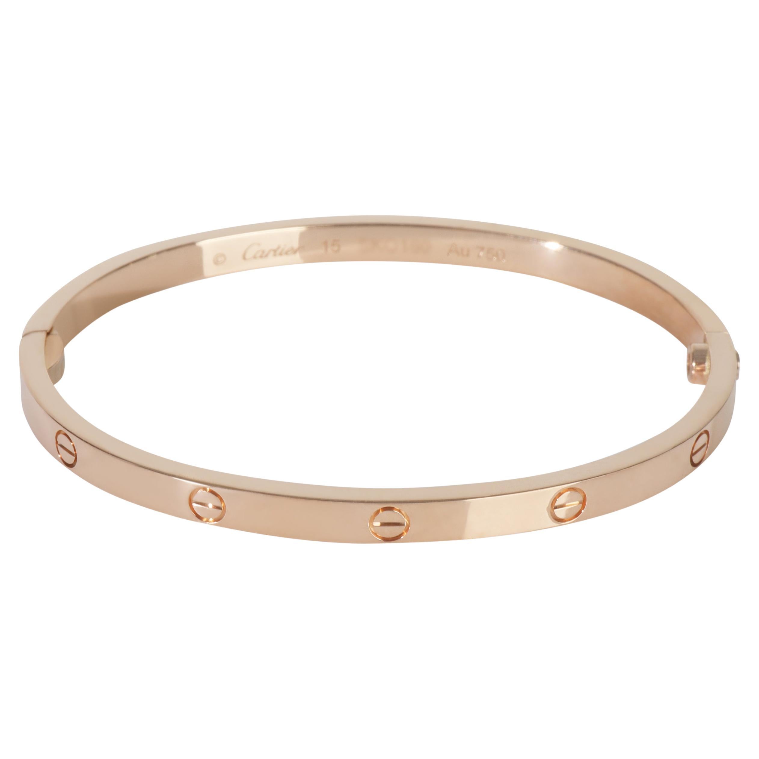 Cartier oro rosa Bracciale dell
amore Model No.