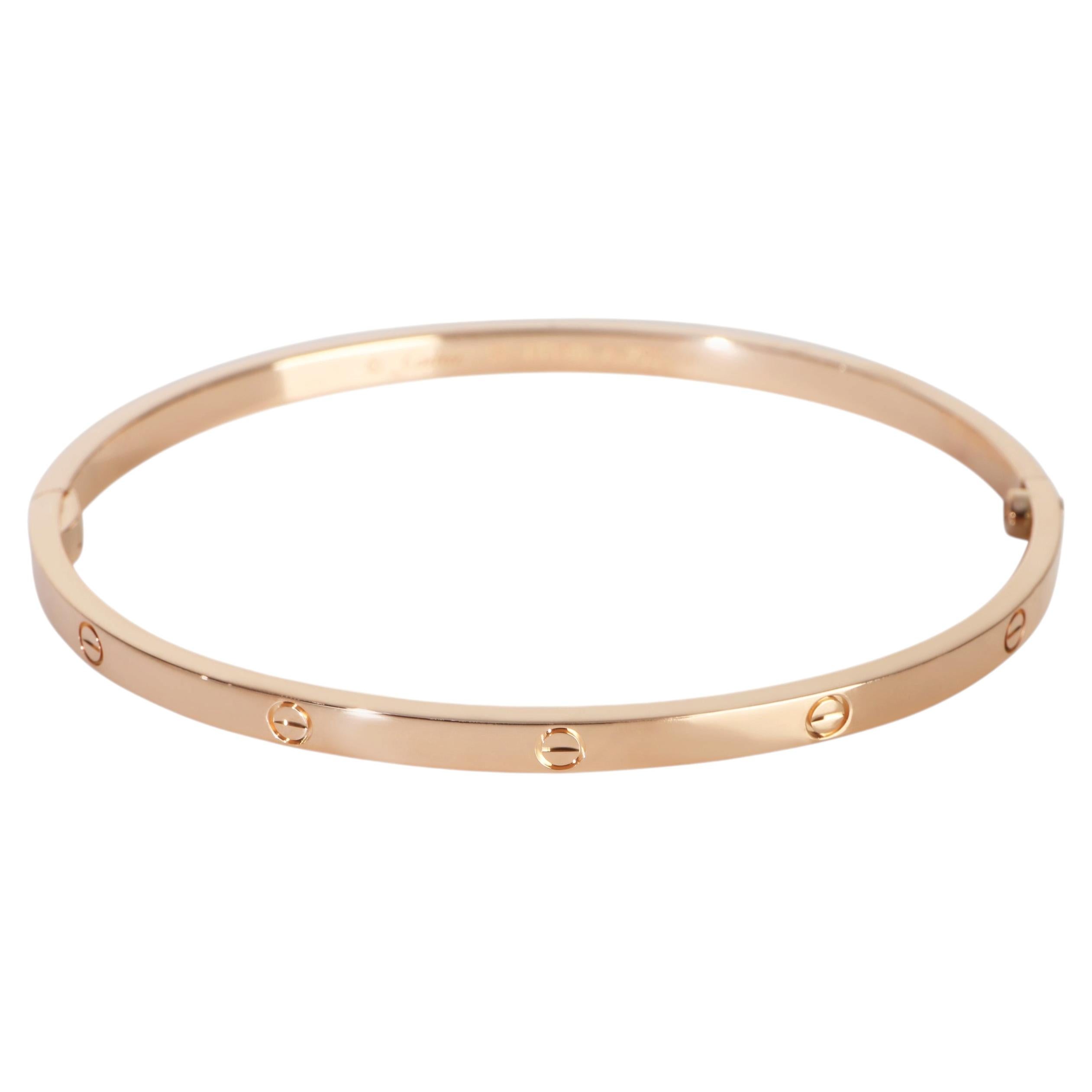 Cartier Rose Gold  Small Model Love Bracelet