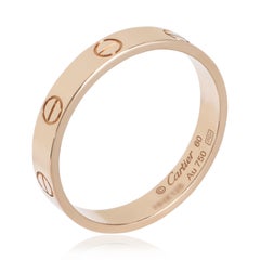 Cartier Rose Gold  Small Model Love Ring