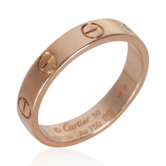 Cartier Rose Gold Small Model Love Ring