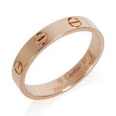Cartier Rose Gold Small Model Love Ring