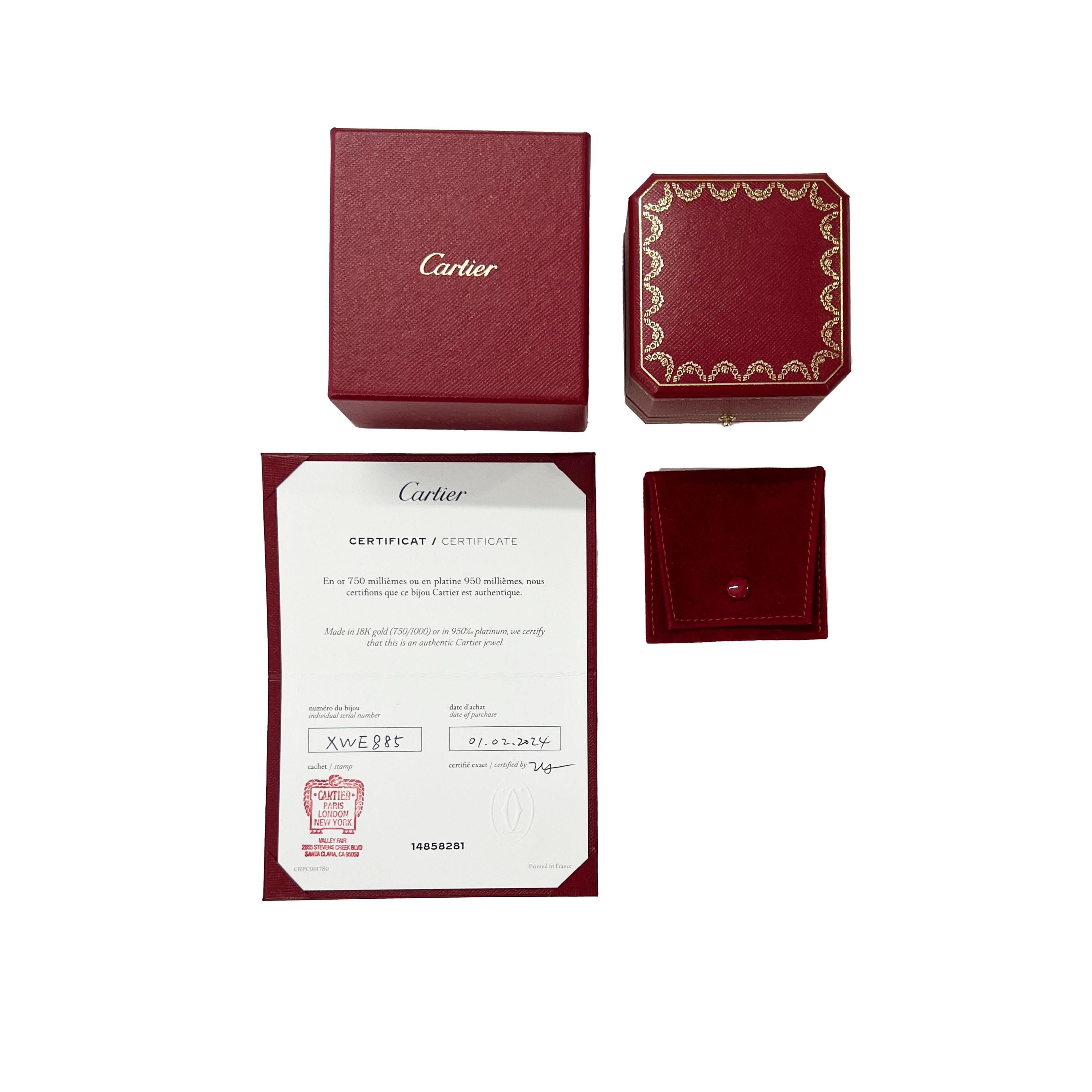 da uomo o donna Cartier Anello d'amore modello piccolo in oro rosa in vendita