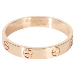 Cartier Rose Gold  Small Model Love Ring