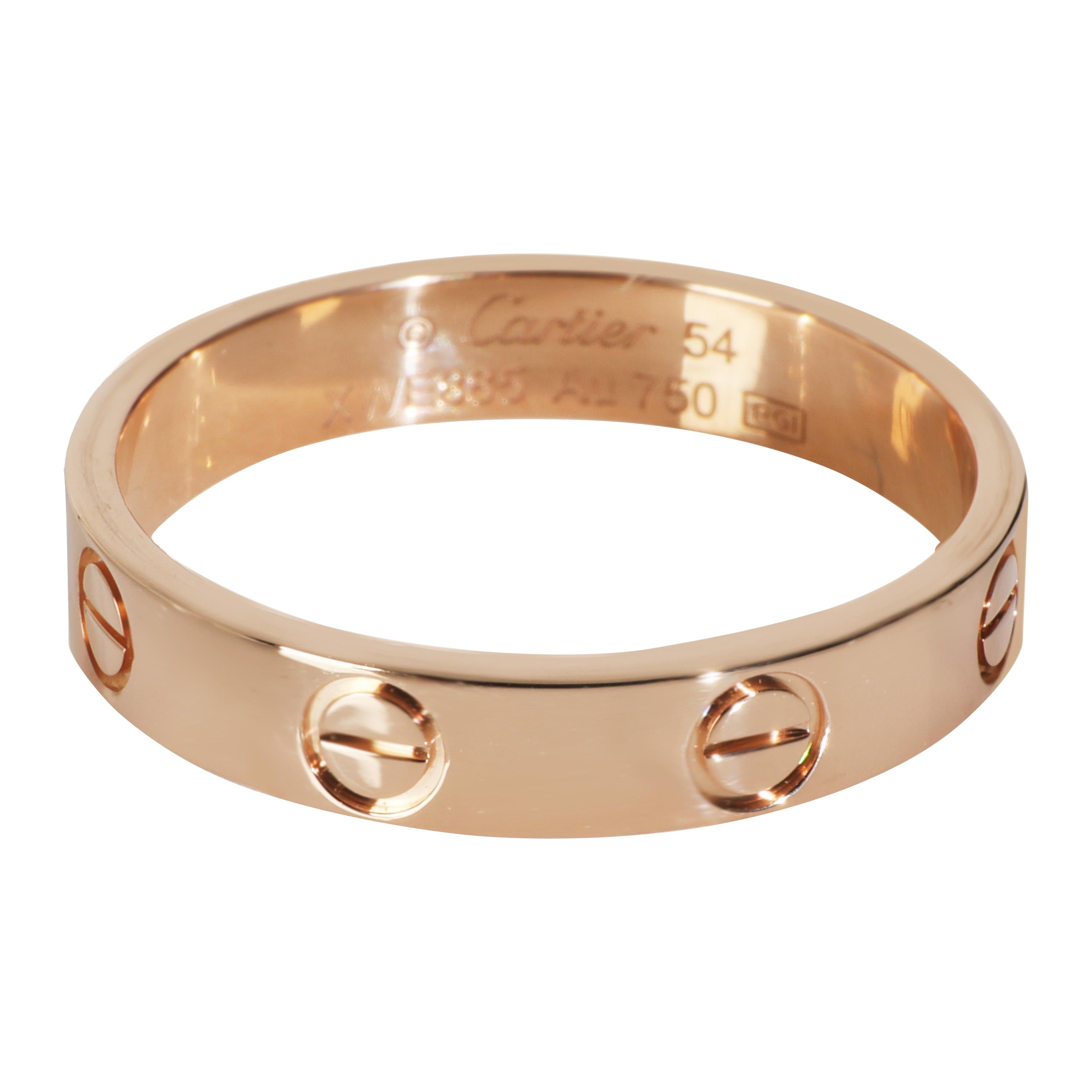 Cartier Anello d'amore modello piccolo in oro rosa