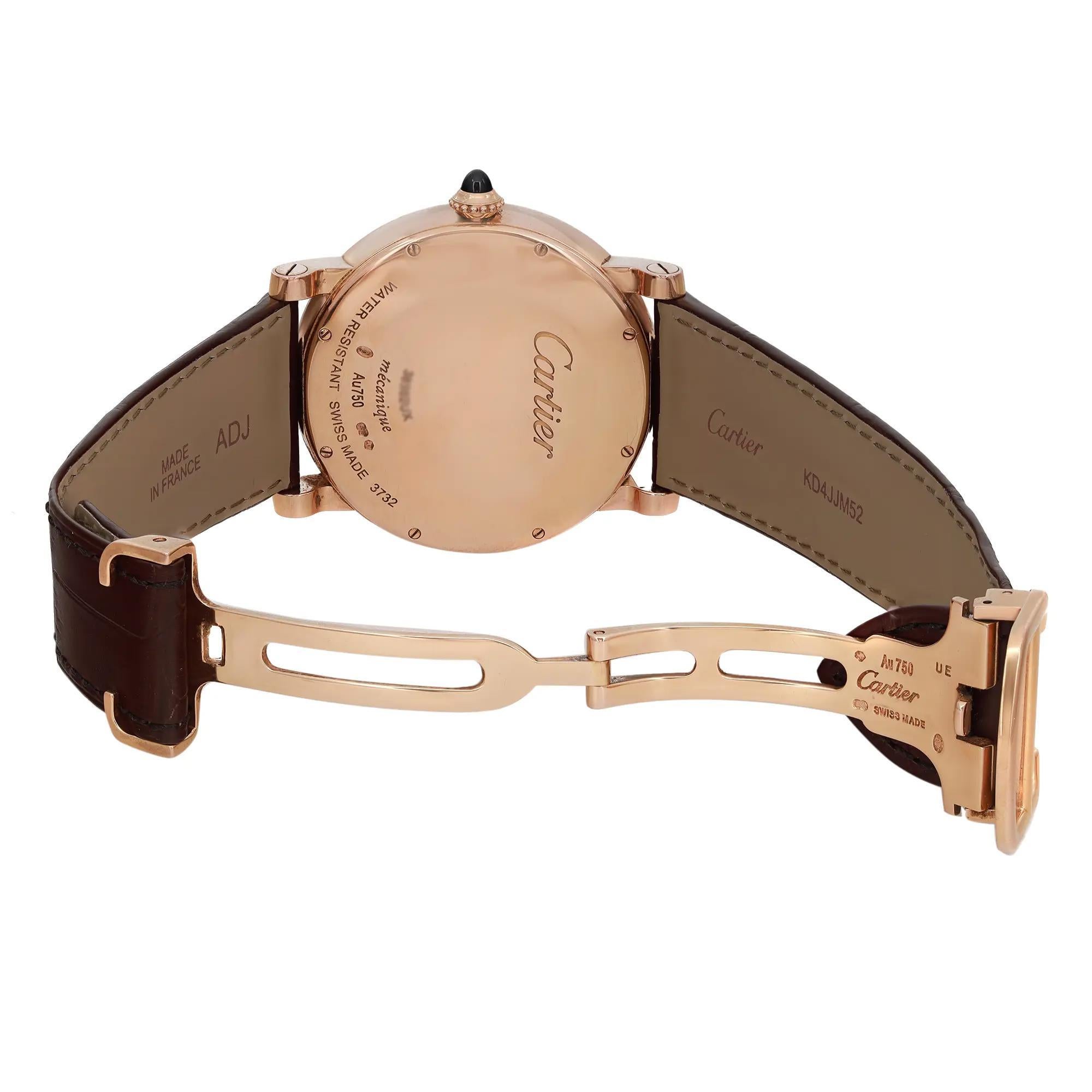 Estado de segunda mano excelente. Viene con la caja original pero sin papeles. MSRP 23600

Marca: Cartier
Tipo: Reloj de pulsera
Departamento: Hombres
Model No: Cartier Rotonde
Model No: W1556252
País/Región de fabricación: Suiza
Estilo: