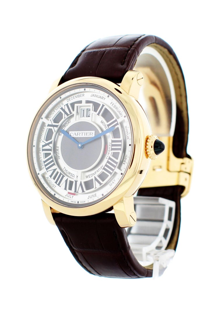 Cartier Rotonde de Cartier Annual Calendar W1580001 18 Karat Rose Gold