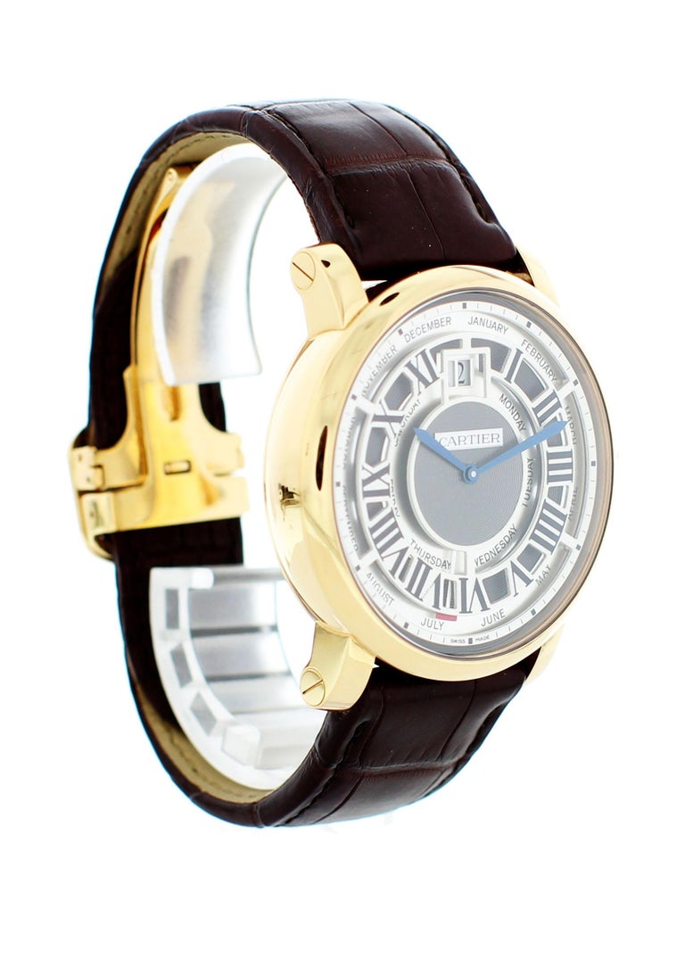 Cartier Rotonde de Cartier Annual Calendar W1580001 18 Karat Rose Gold