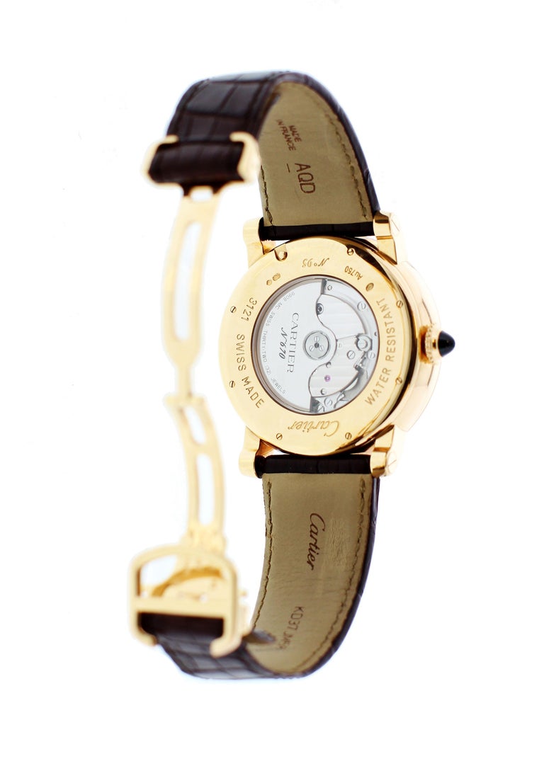 Cartier Rotonde de Cartier Annual Calendar W1580001 18 Karat Rose Gold