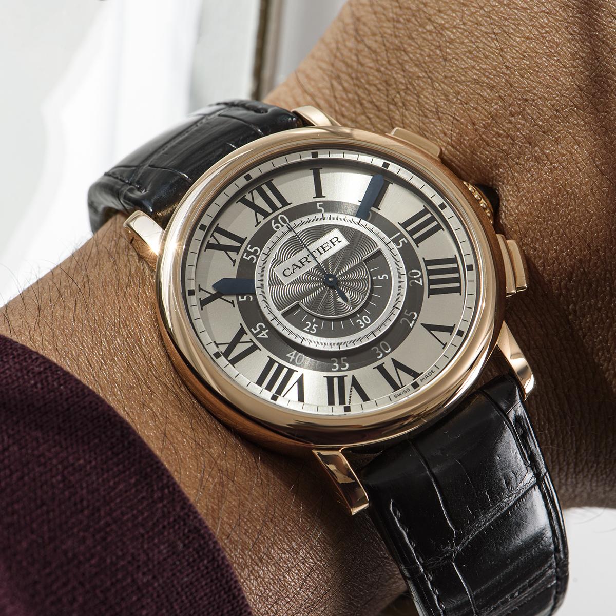 Cartier Rotonde de Cartier Central Chronograph W1555951 Watch 1