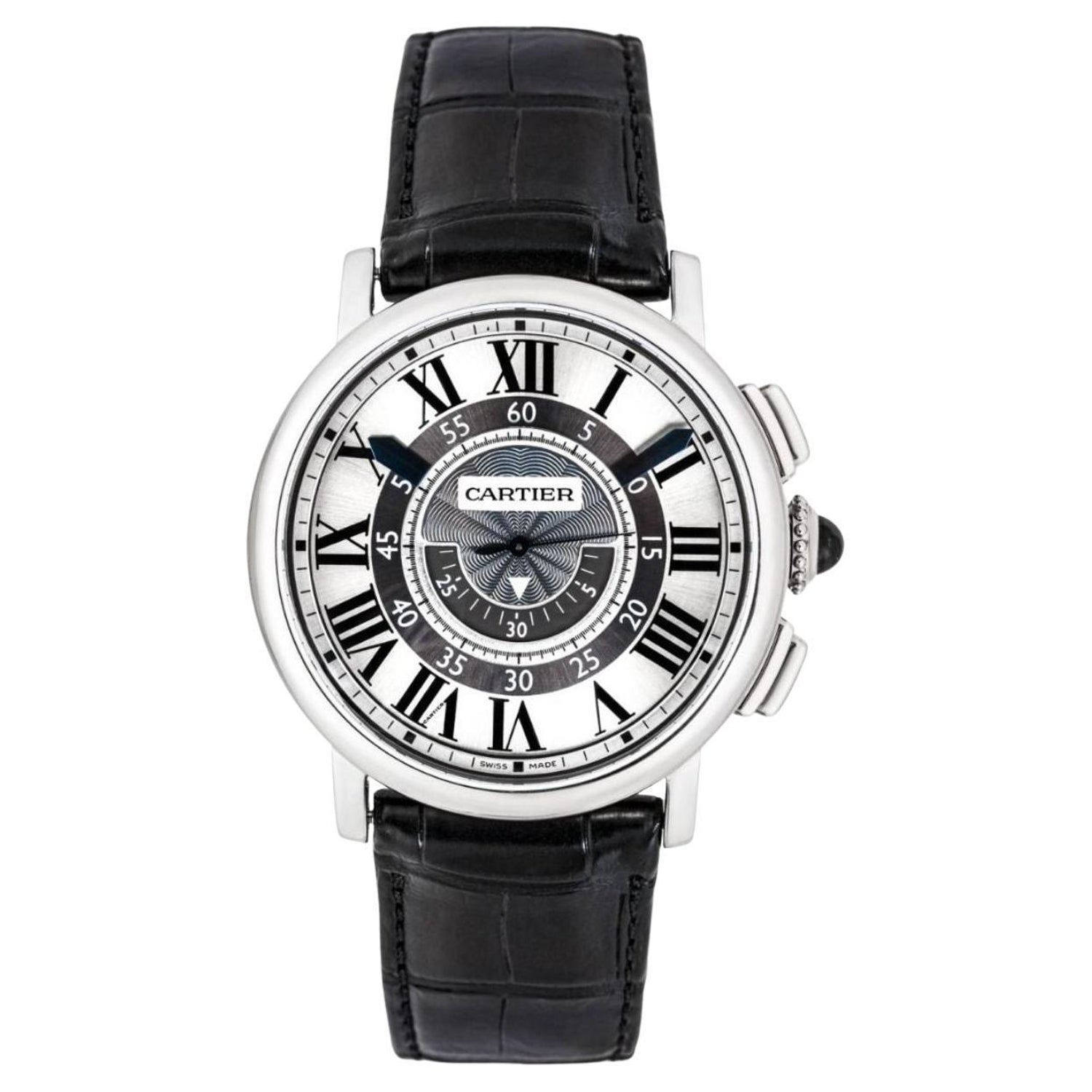Cartier Rotonde W1556051 For Sale at 1stDibs | cartier 2955 swiss made price,  cartier 2955 no 27 price, cartier watch 2955 swiss made price