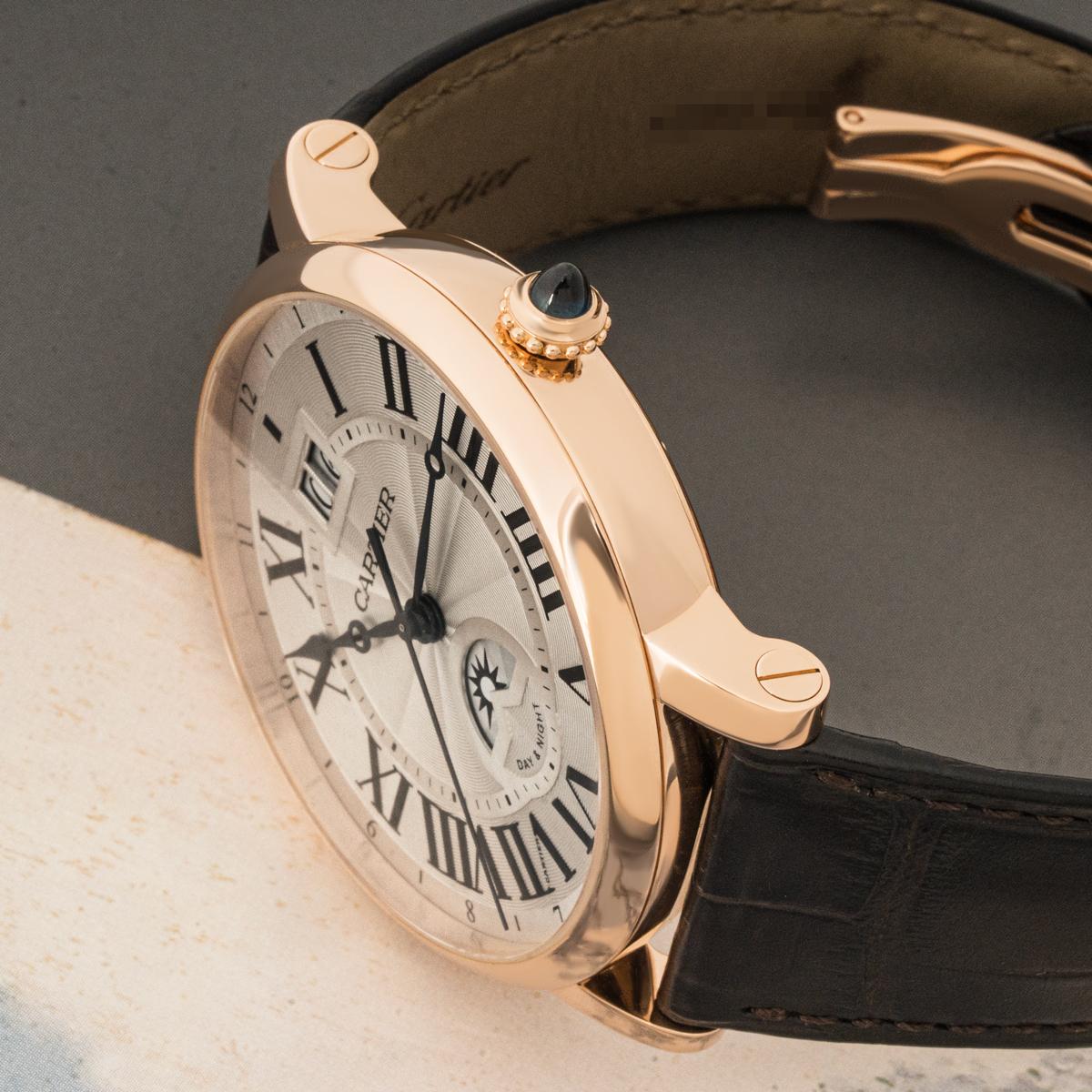 Cartier Rotonde De Cartier Grande Date W1556220 Excellent état - En vente à London, GB