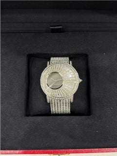 Cartier Rotonde de Cartier Mysterious Hour White Gold Baguette HPI0 Gem Set.