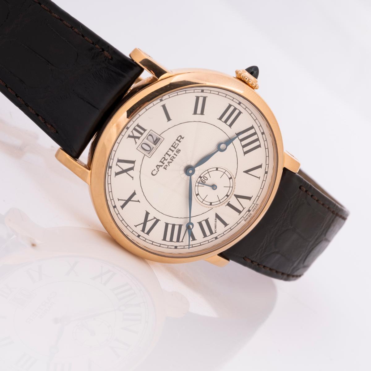 Cartier Rotonde De Cartier Roségold W1550251 im Angebot 2