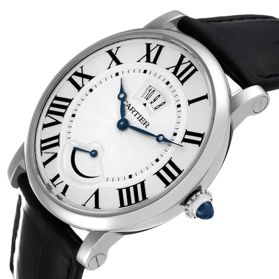Cartier Montre Rotonde Power Reserve en acier inoxydable pour hommes W1556369 1