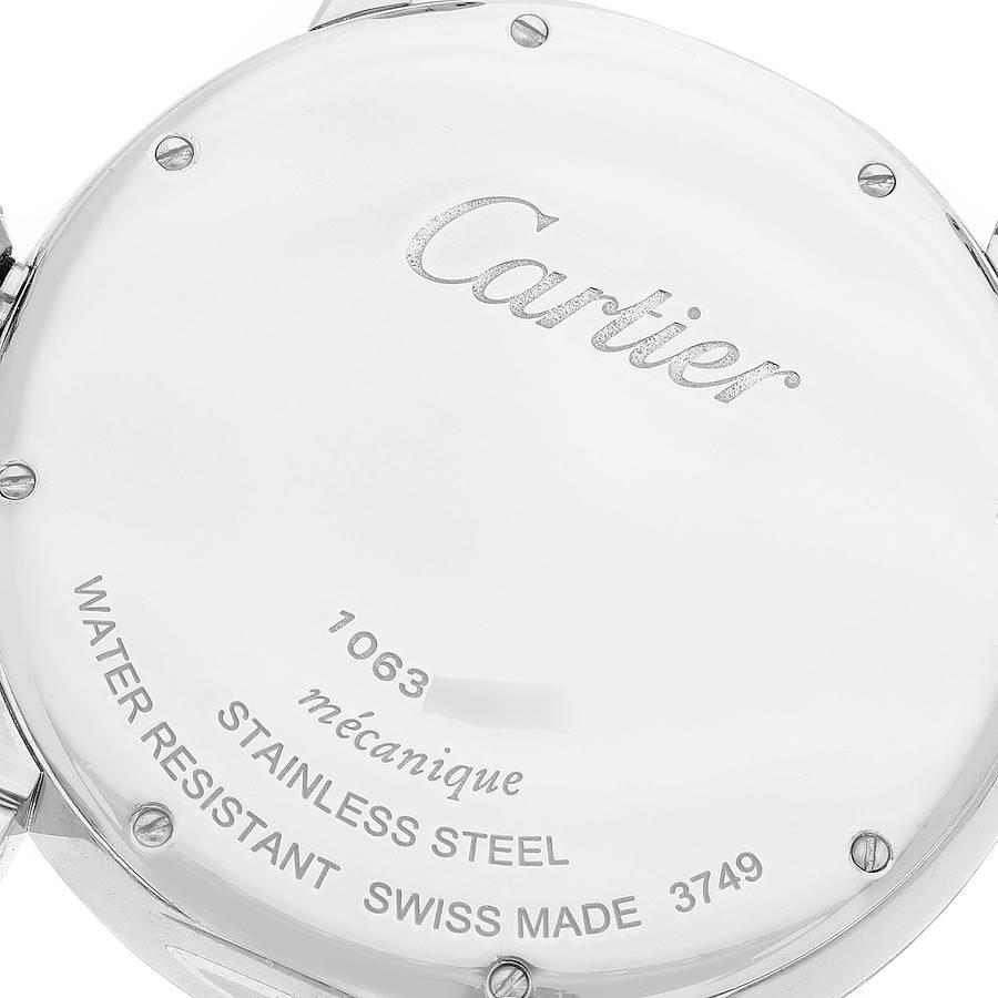 Cartier Montre Rotonde Power Reserve en acier inoxydable pour hommes W1556369 2