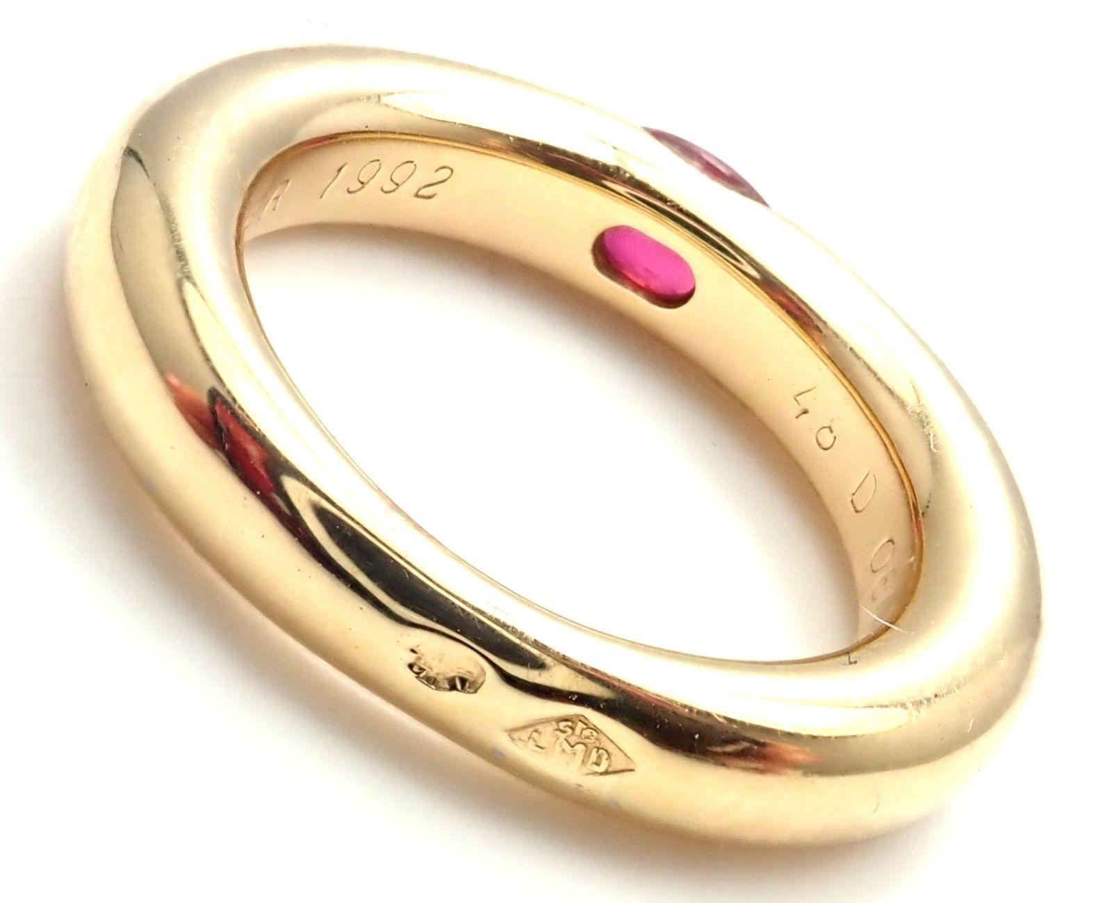 cartier ruby rings