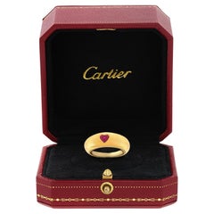 Bague en rubis de Cartier