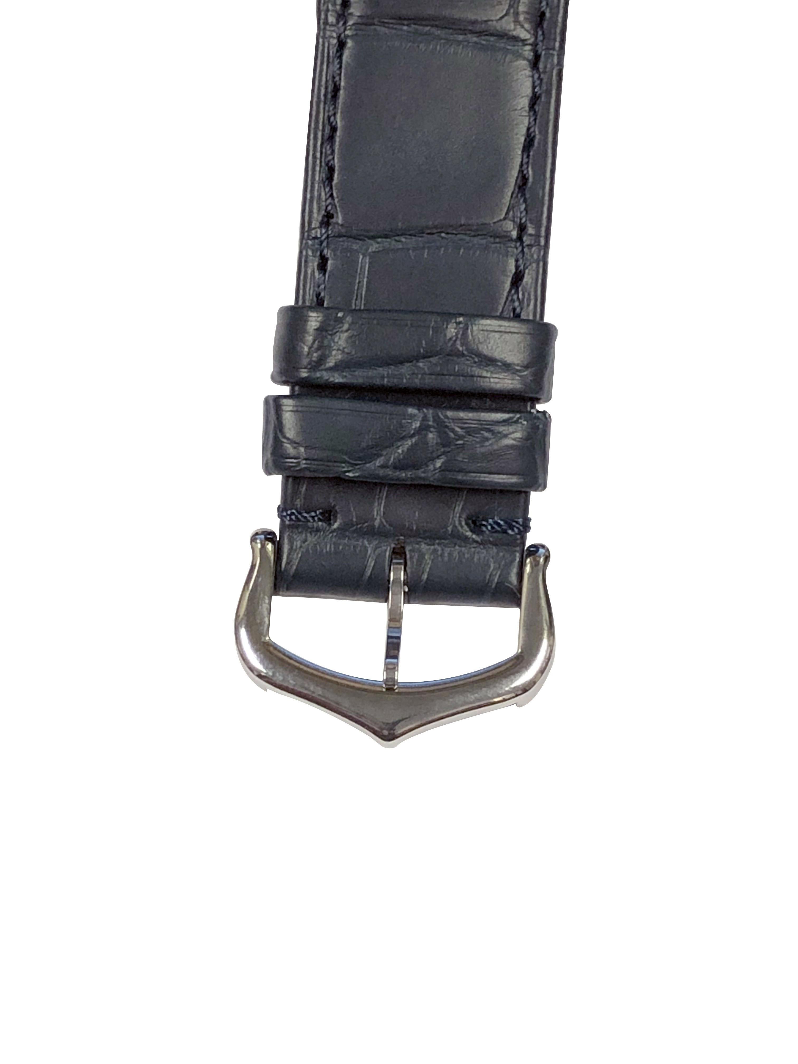 Cartier Santos Dumont Stahl-Quarz-Armbanduhr 1