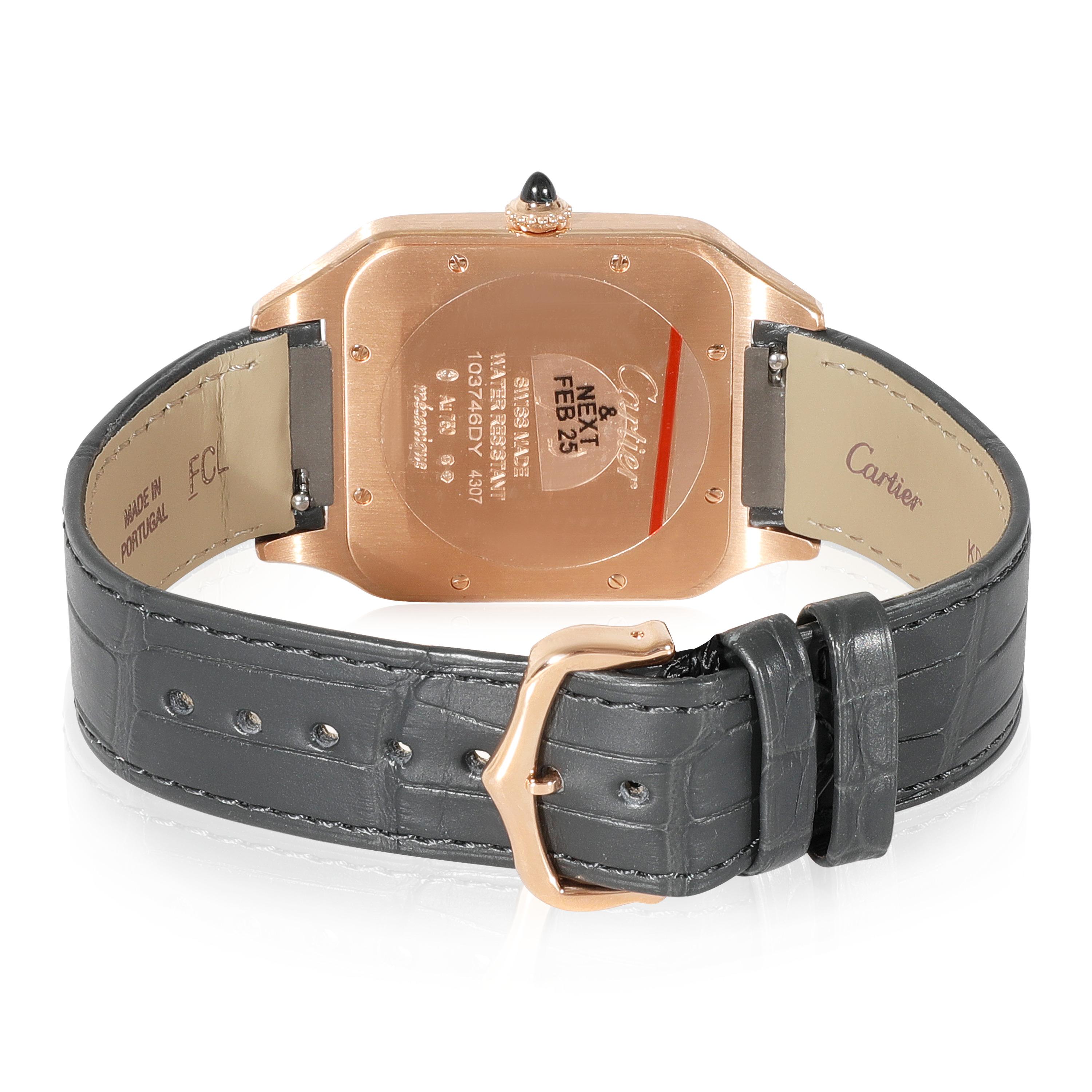 Cartier Tortue WA503751 Women's Watch in 18kt Rose Gold

SKU: 129073

PRIMARY DETAILS
Brand: Cartier
Model: Tortue
Country of Origin: Switzerland
Movement Type: Mechanical: Hand-winding
Year of Manufacture: 2010-2019
Condition: Retail price 29995