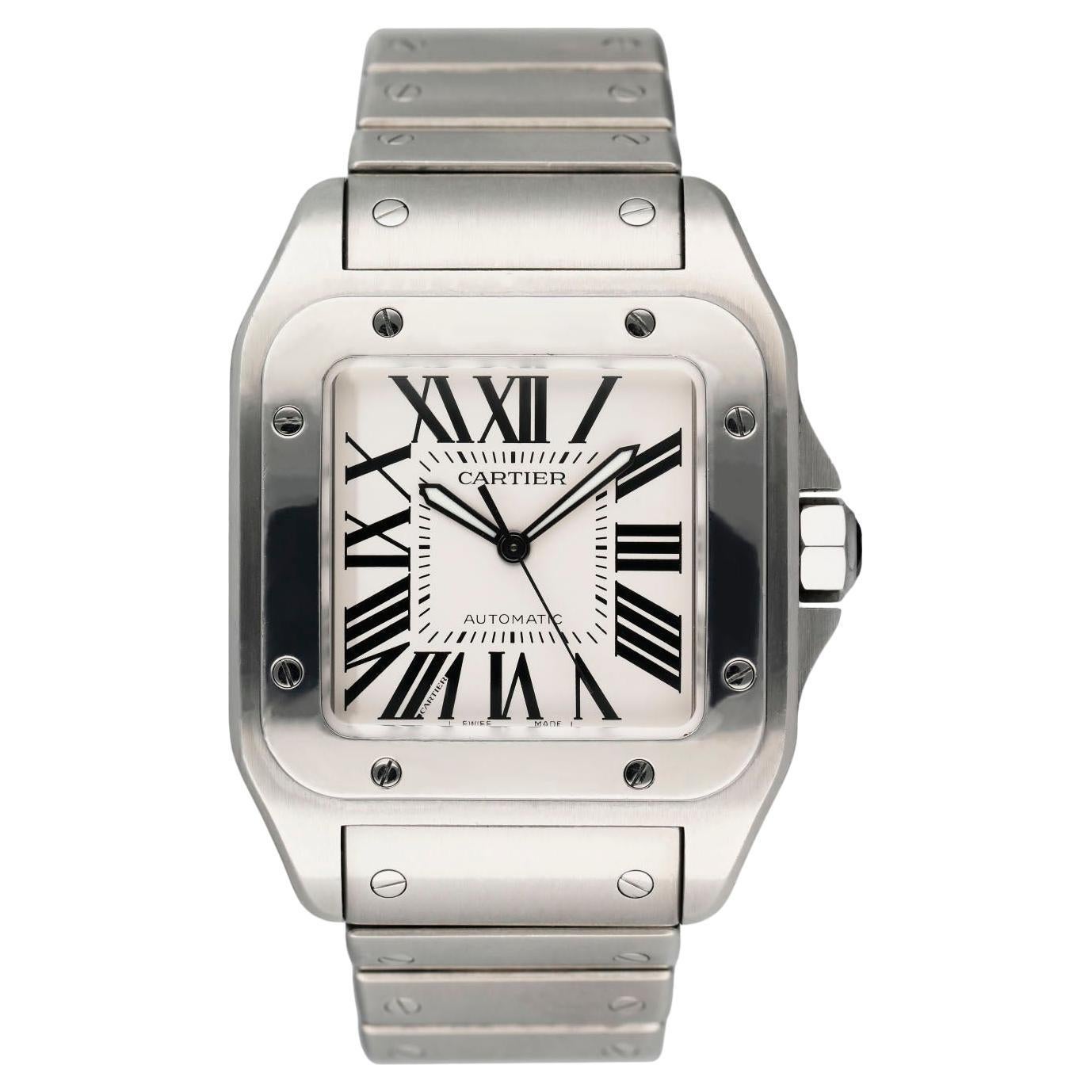 Cartier Santos 100 Xl - 9 For Sale on 