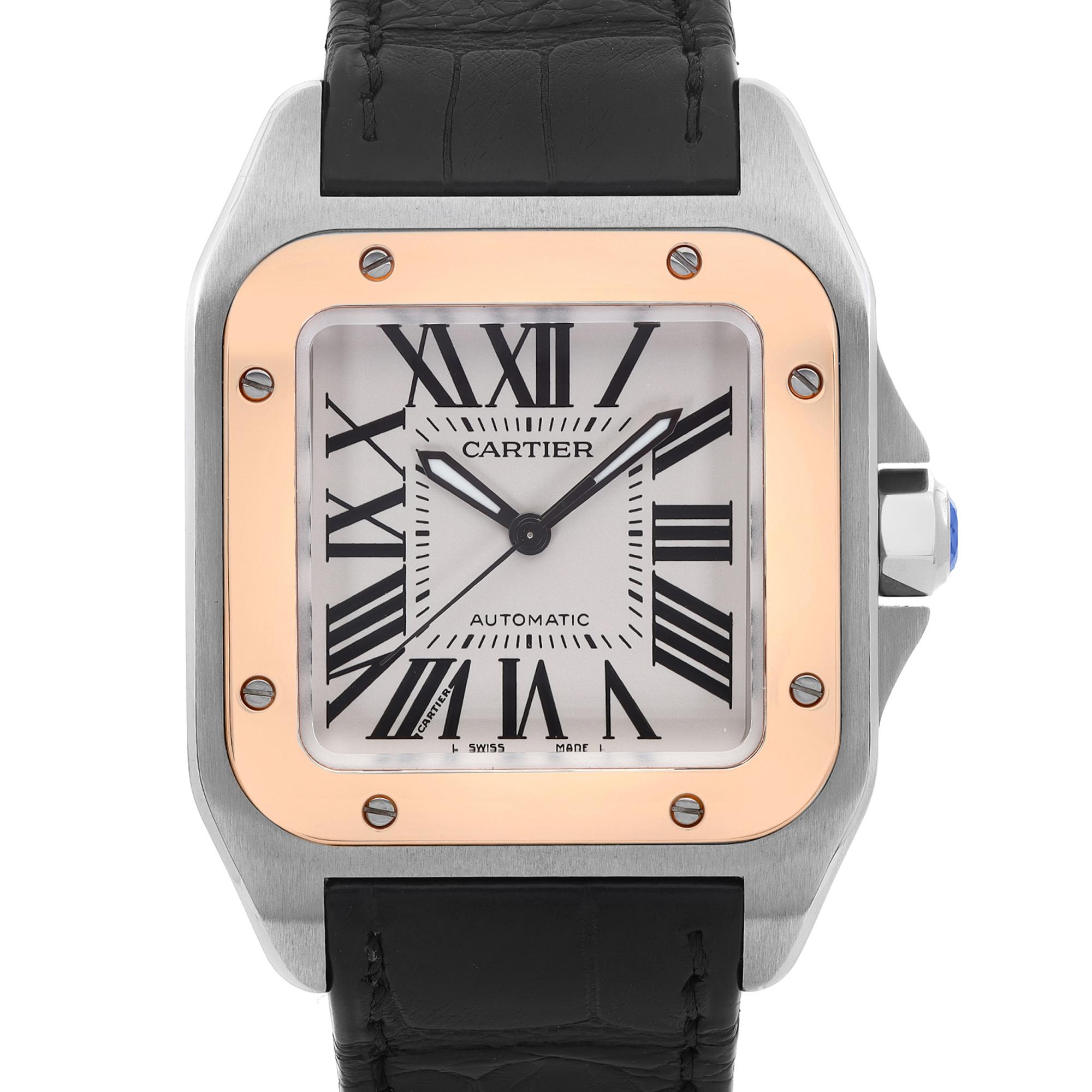 The band is Never used. Watch is in excellent condition Near to mint. 

 Brand: Cartier  Type: Wristwatch  Department: Men  Model Number: W20107X7  Style: Luxury  Vintage: No  Movement: Mechanical (Automatic)  Number of Jewels: 21 Jewels  Dial