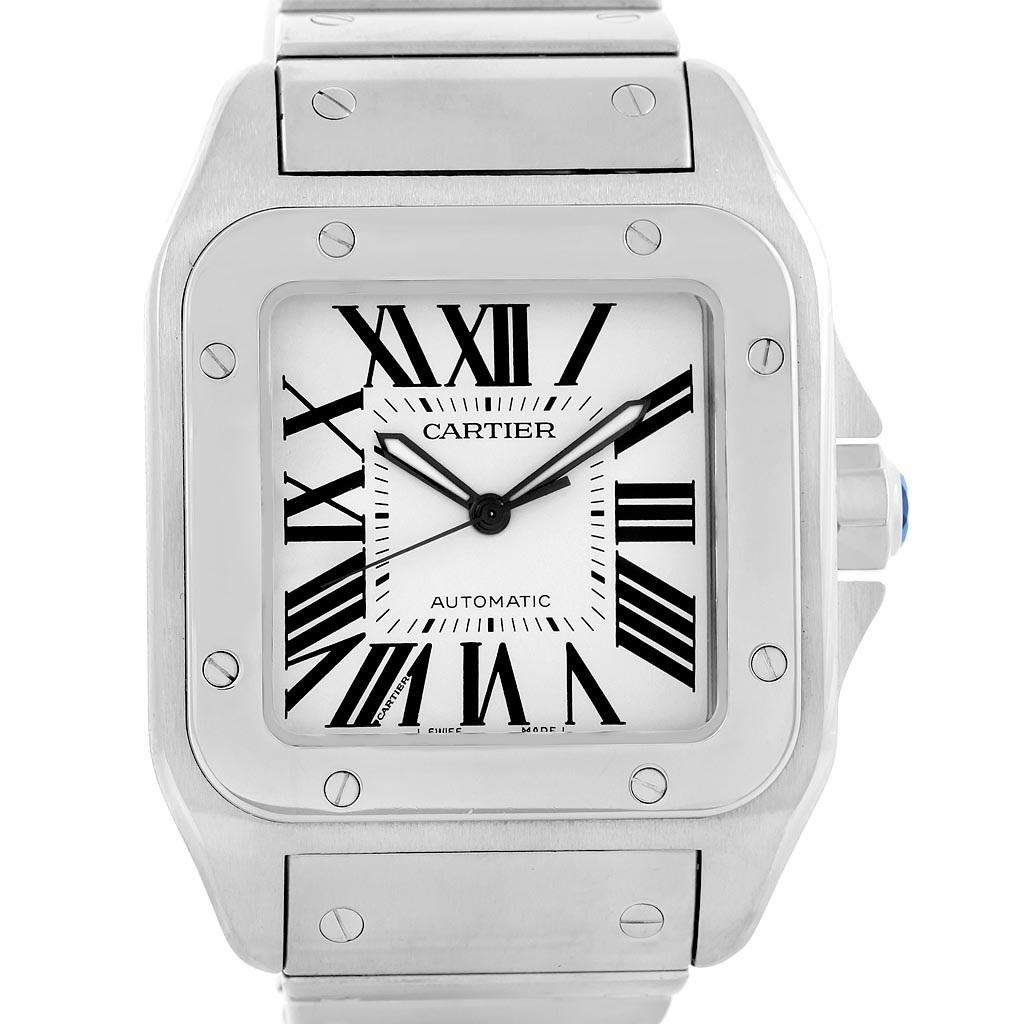 Cartier Santos 100 Automatic Large Steel Men’s Watch W200737G