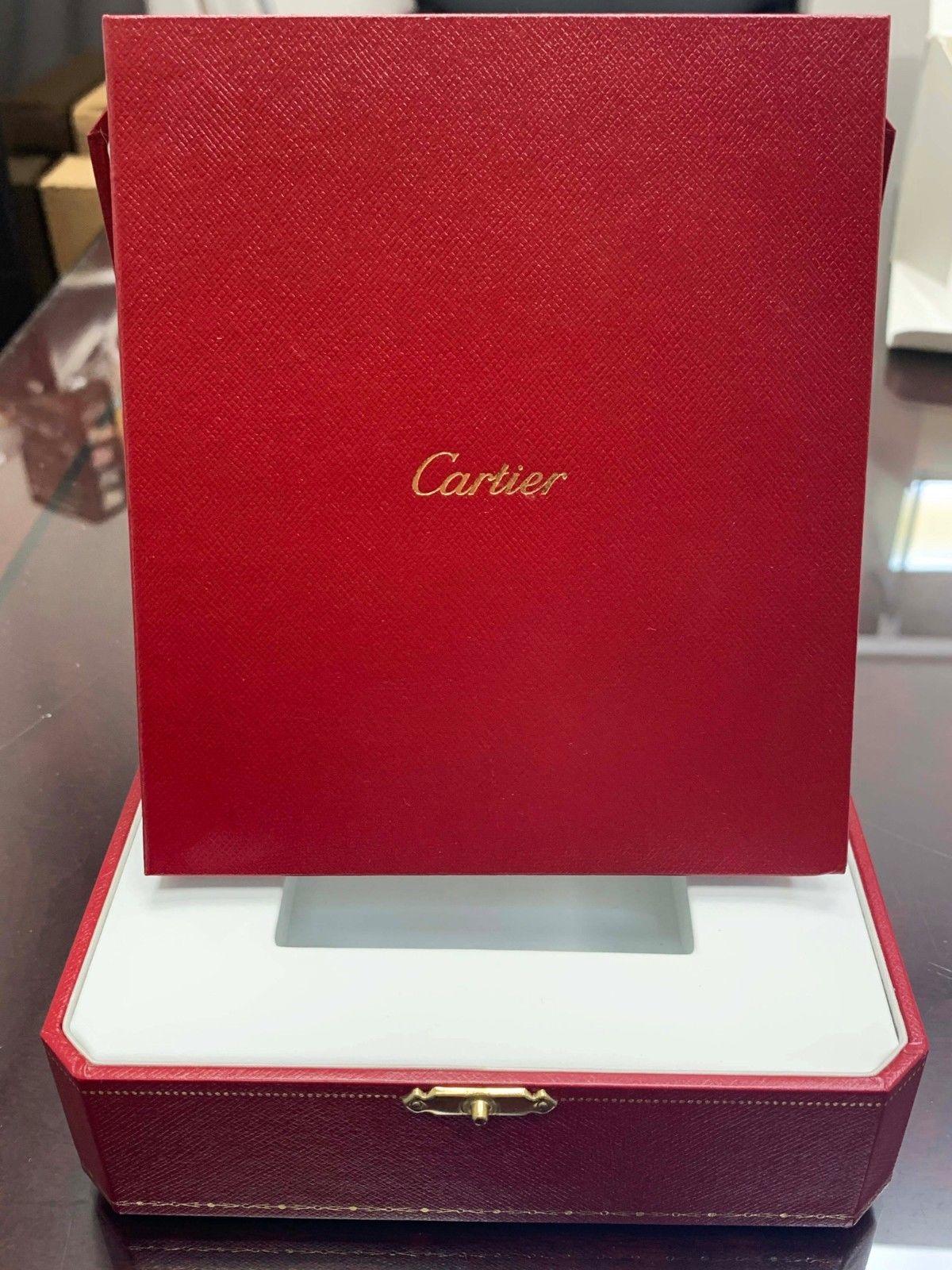 Cartier Santos 100 Ref 3774 W20121 Large Stainless Steel Box and Papers 2