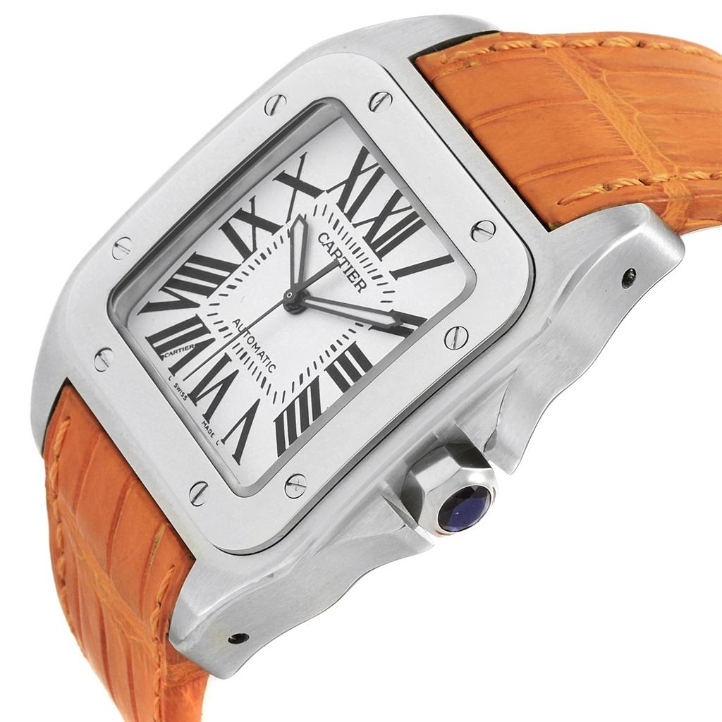 cartier orange strap