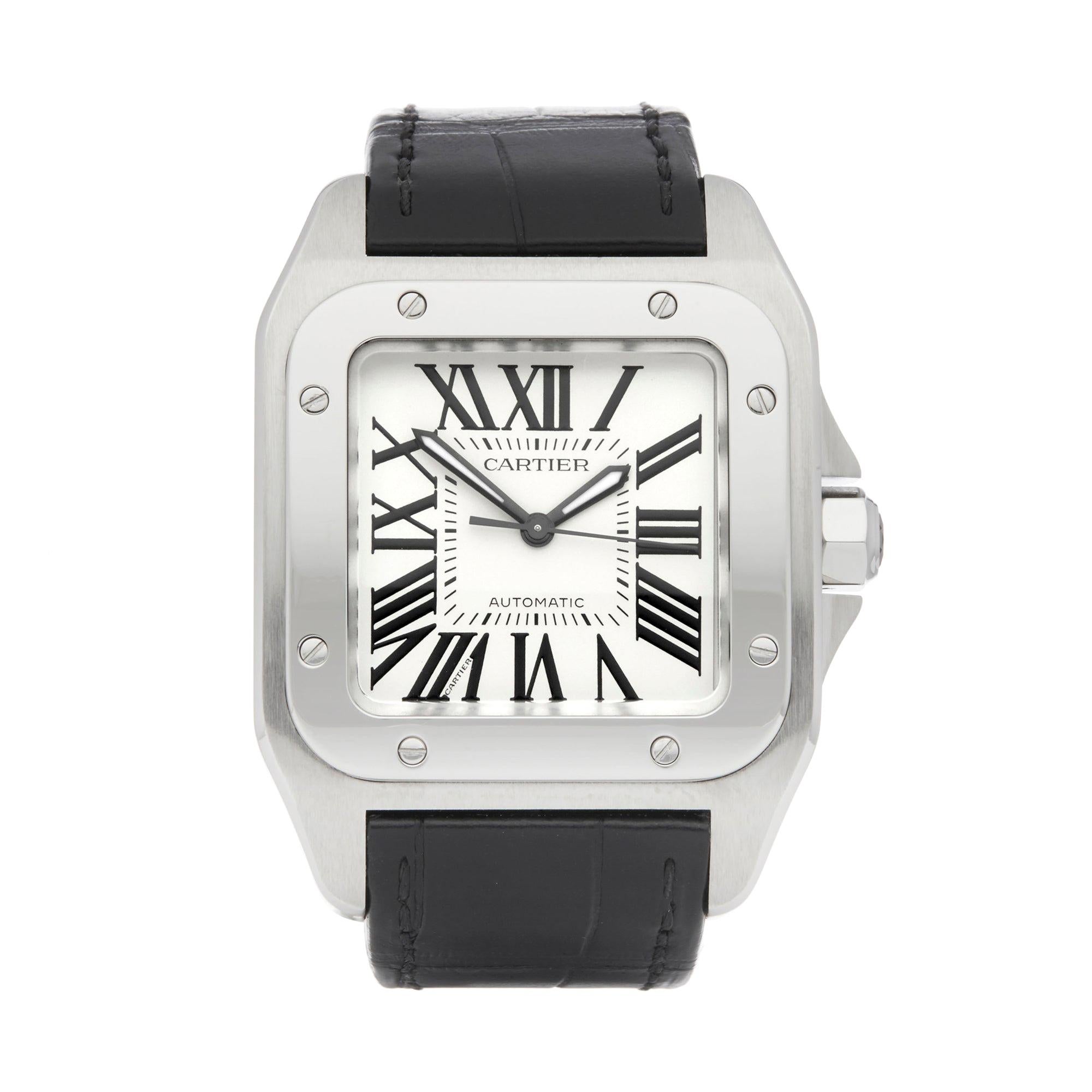 Cartier Santos 100 Stainless Steel 2878