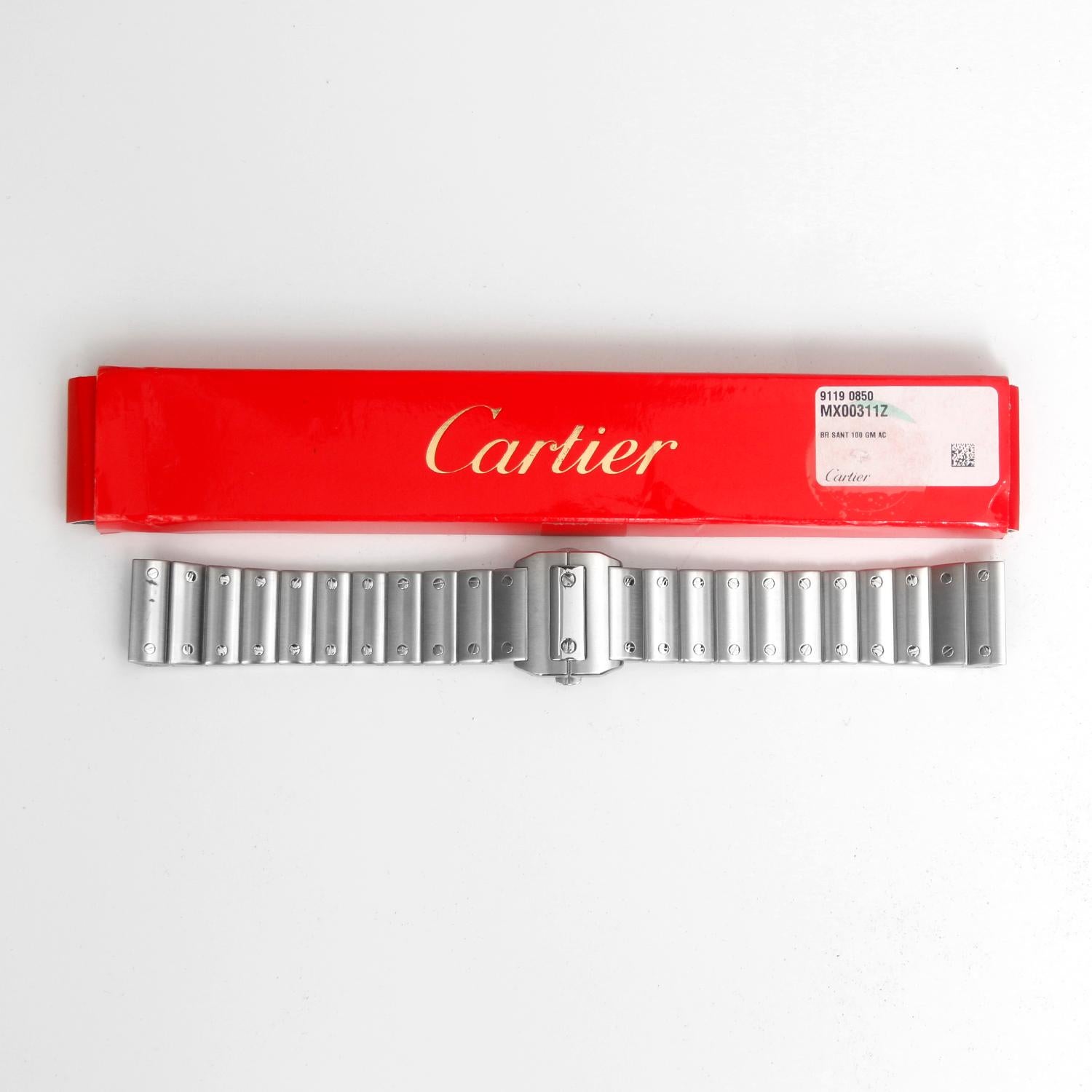 Cartier Santos 100 Stainless Steel 