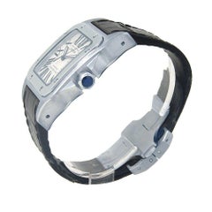 Cartier Santos 100 Stainless Steel Men's Watch Automatic 2656