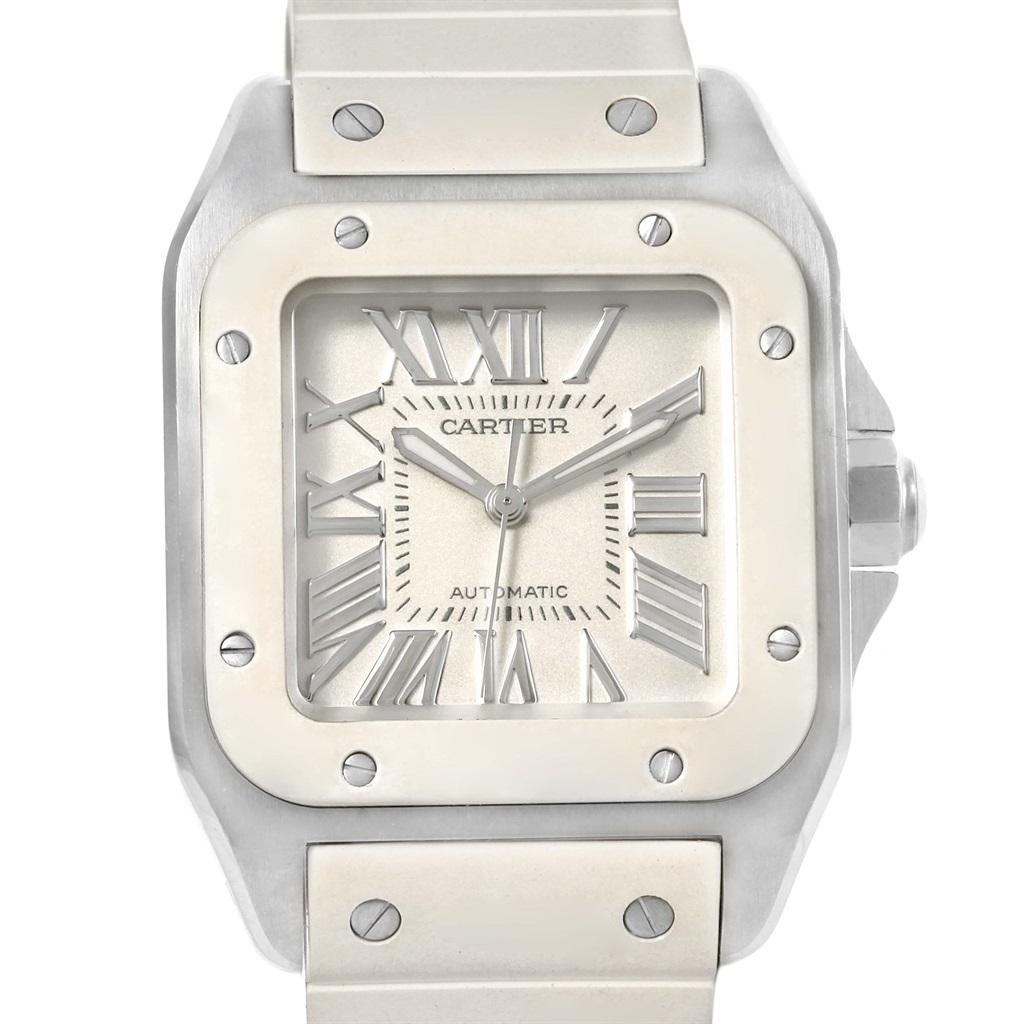 Cartier Santos 100 Stainless Steel 