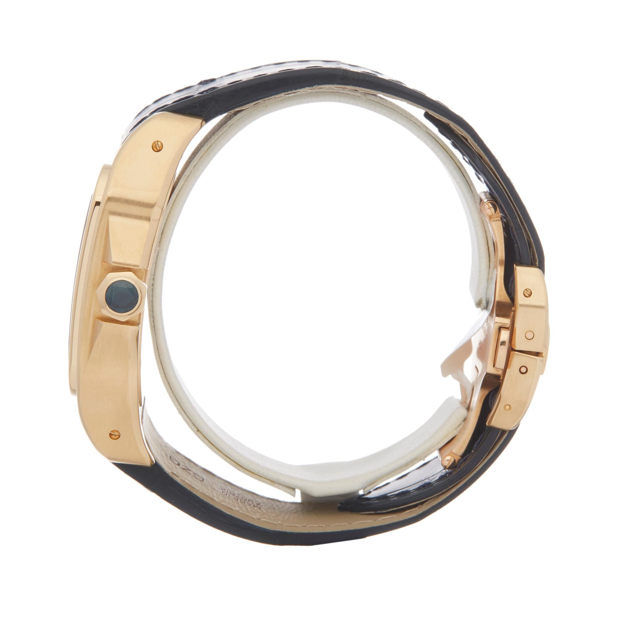 cartier santos 100 gold