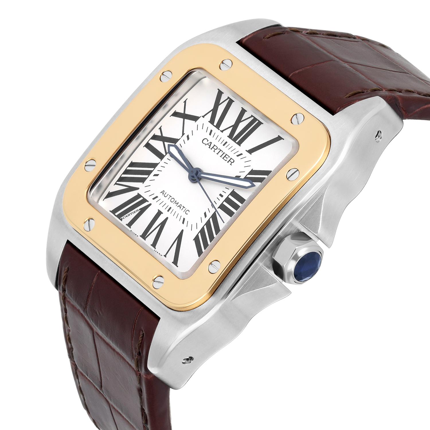 cartier santos 38mm