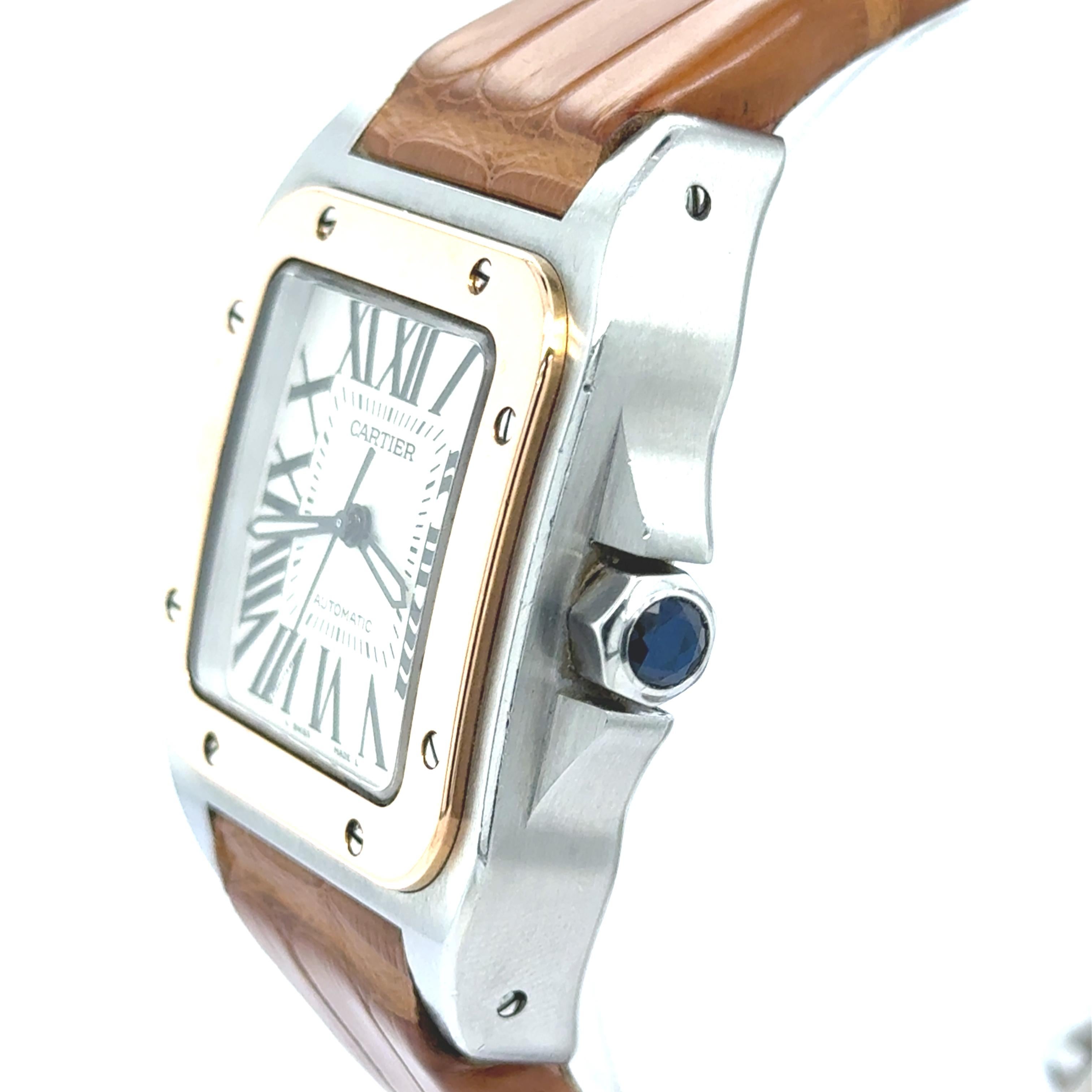 Ball Cut Cartier Santos 100 Watches