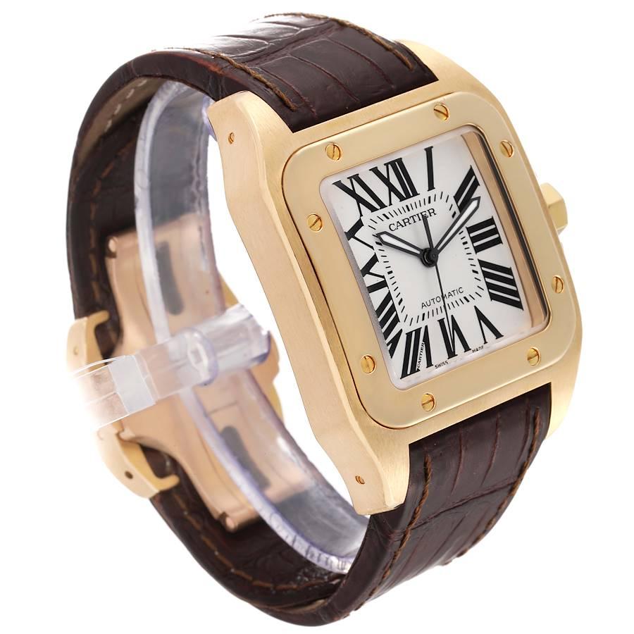 cinturino cartier santos 100 originale