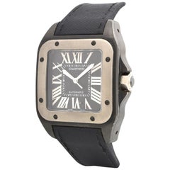 Cartier Santos 100 XL 2656 Textile Strap
