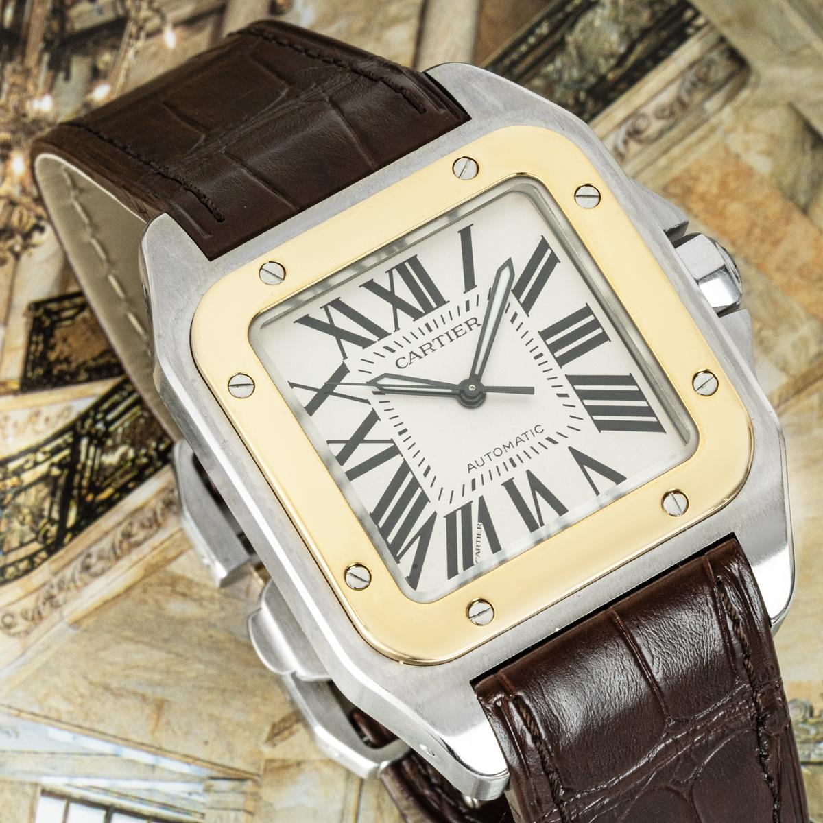 Cartier Santos 100 XL 2656 W20072X7 en vente 6