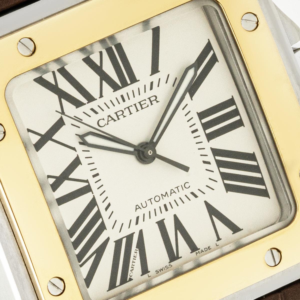 Cartier Santos 100 XL 2656 W20072X7 Excellent état - En vente à London, GB