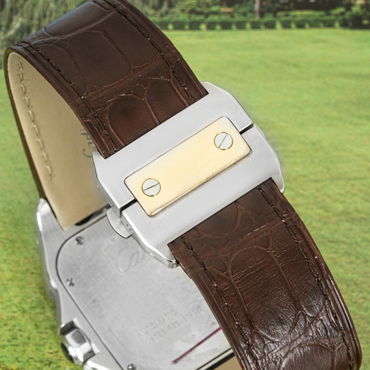 Cartier Santos 100 XL 2656 W20072X7 en vente 3