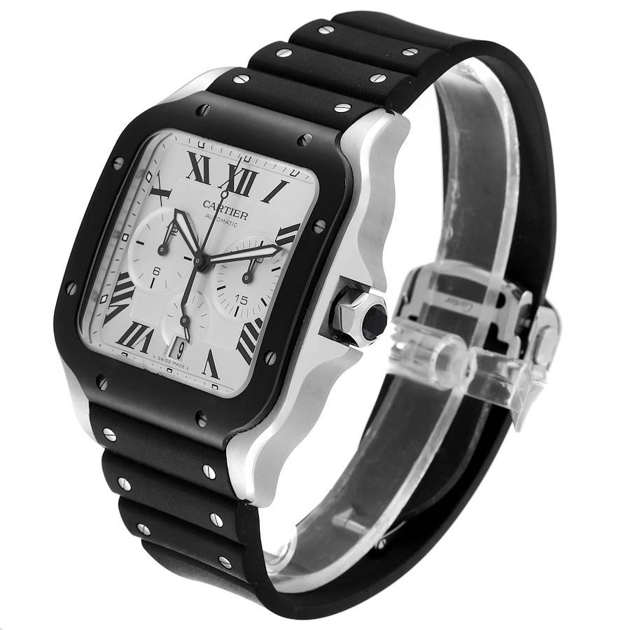 cartier santos kautschukband