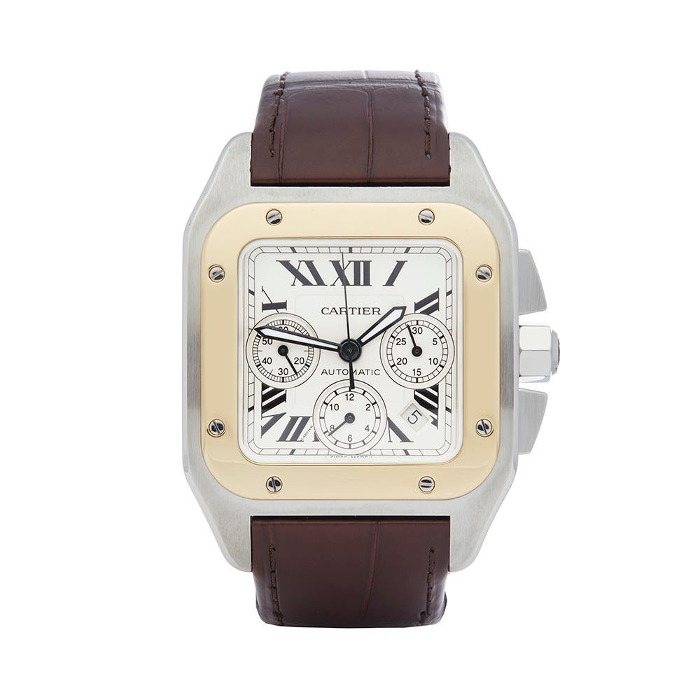 Cartier Santos 100 Xl - 9 For Sale on 