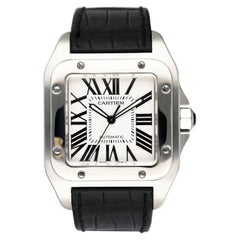 Cartier Santos-100 XL W20073X8 Stainless steel Mens Watch Box Papers