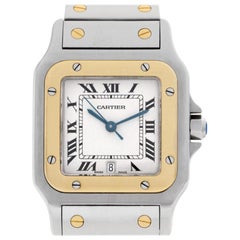 Cartier Santos 1566, White Dial, Certified and Warranty